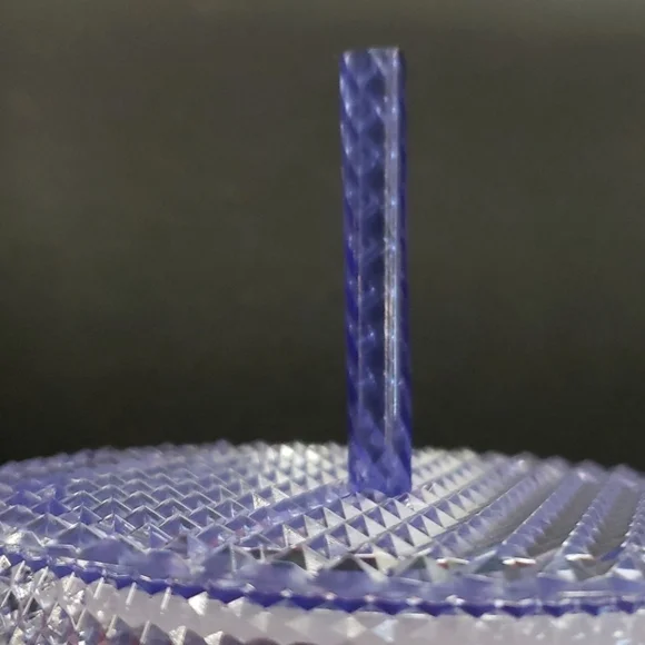 Starbucks Summer 2021 venti Cold Cup Purple Ombre Bling - Picture 4 of 7